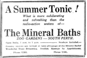 1928 Zoo Ad