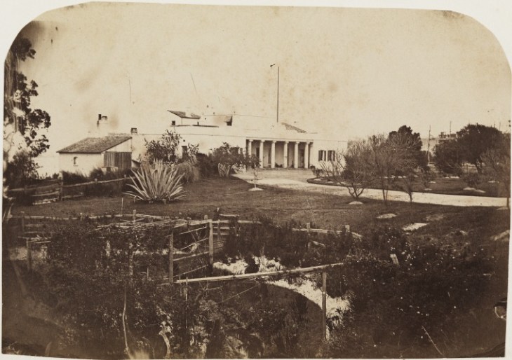 Original Government House, 1861